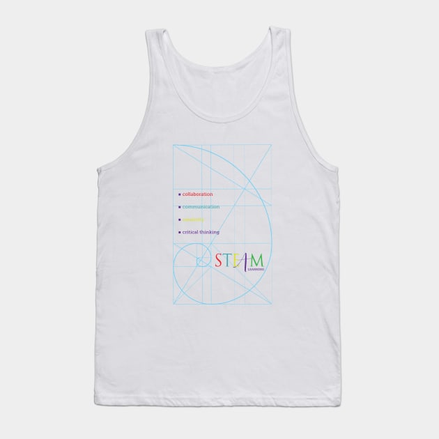 STEAM learning with Golden Ratio Tank Top by Stonework Design Studio